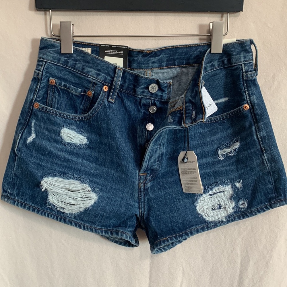 Free people Levi’s 501 shorts high rise 28
